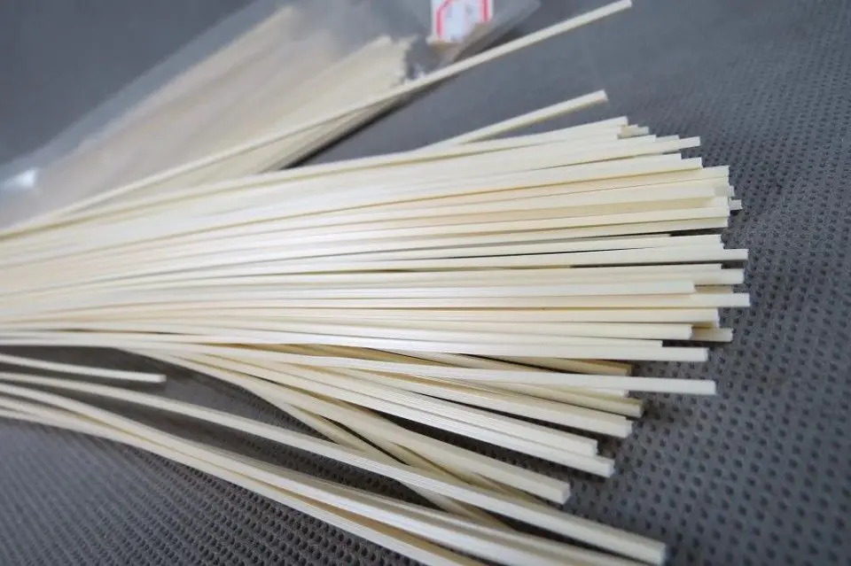 100Strips Ivory ABS guitar binding,Measures 2mm x 1.5mm thick and