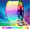 GD RGB светодиодный полосы IP65 Натяжной канат длиной 25 м возможностью погружения на глубину до 30 м; Большие размеры 35-50 м/100 м светодиодный полос... ► Фото 1/6