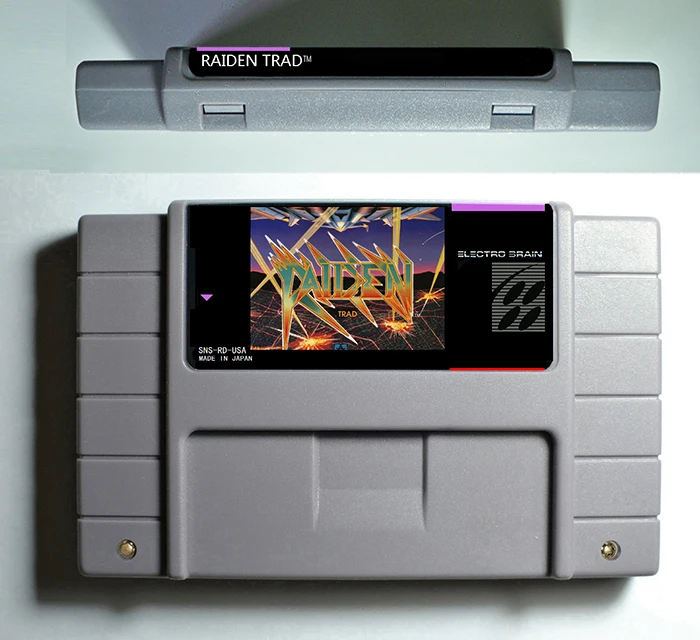 

Raiden Trad - Action Game Card for USA Version console