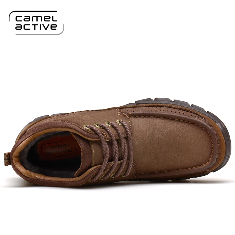 Кроссовки Camel Active из натуральной кожи водонепроницаемые дышащие Нескользящие