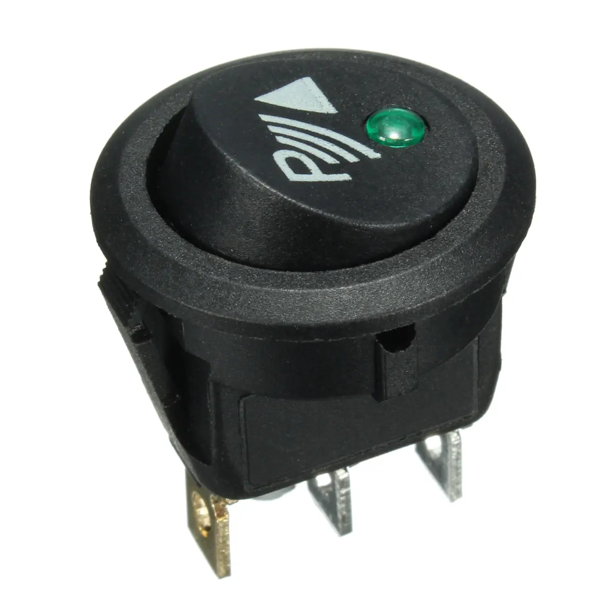 3 Pin Rocker ON/OFF переключатель для парковки Реверсивный датчик круглые с