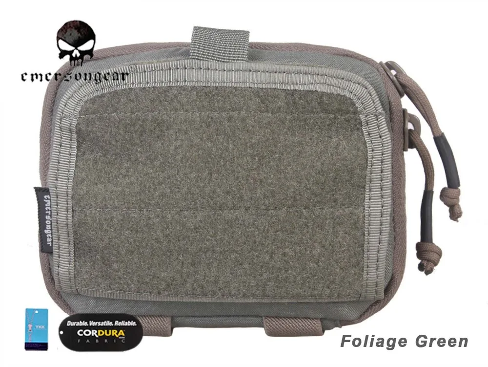 

Emersongear ADMIN Multi-purpose Map Bag Military Molle Combat Gear Pouch Foliage Green EM8506FG