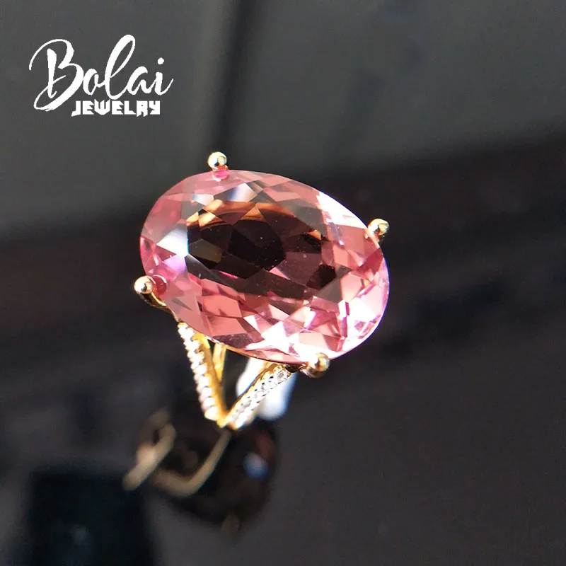 Bolaijewelry, большой размер, Овальный 13*18 мм, женские кольца из зултанита, меняющие цвет, Настоящее серебро 925 пробы, хорошее ювелирное изделие, лучший подарок для жены и мамы