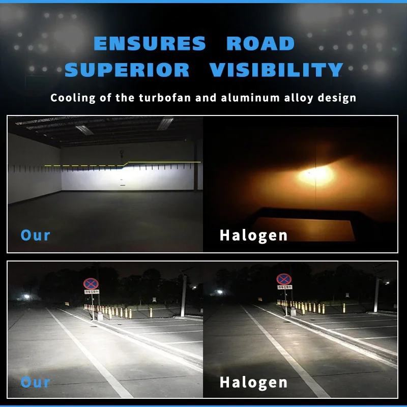 2 комплект Автомобильных СВЕТОДИОДНЫХ Фар H4 H7 led 9006 9005 H1 H3 12000LM CSP чипы для KIA Rio Ceed