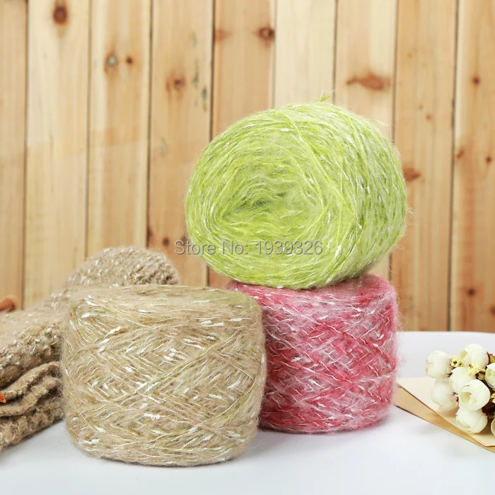 5 pcs Segment Dyed Merino Wool Yarn Mohair Soft Fine Knitting Fancy Crochet yarn thread Skein For Scarf | Дом и сад