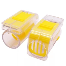 3PCS Rearing bee queen identification bottle marker marking catcher plunger plush beekeeper cell markers catcher box equipment