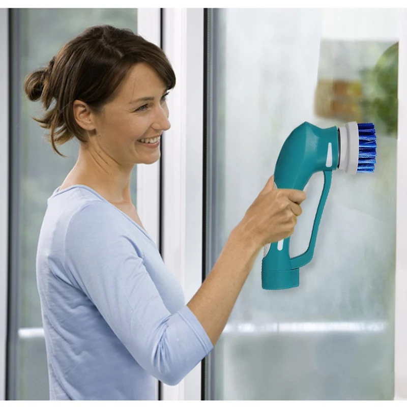 

Electric Washing Cleaner Machine For Scrubber Kitchen Bathroom Oil Stain Cleaning Brush Handheld Household Cleaning Tool