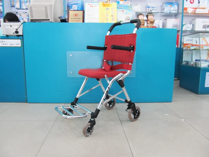 Использование самолета инвалидная коляска с ручным приводом 6,2 кг N.W, легкий из алюминиевого сплава складной путешествия инвалидная коляска