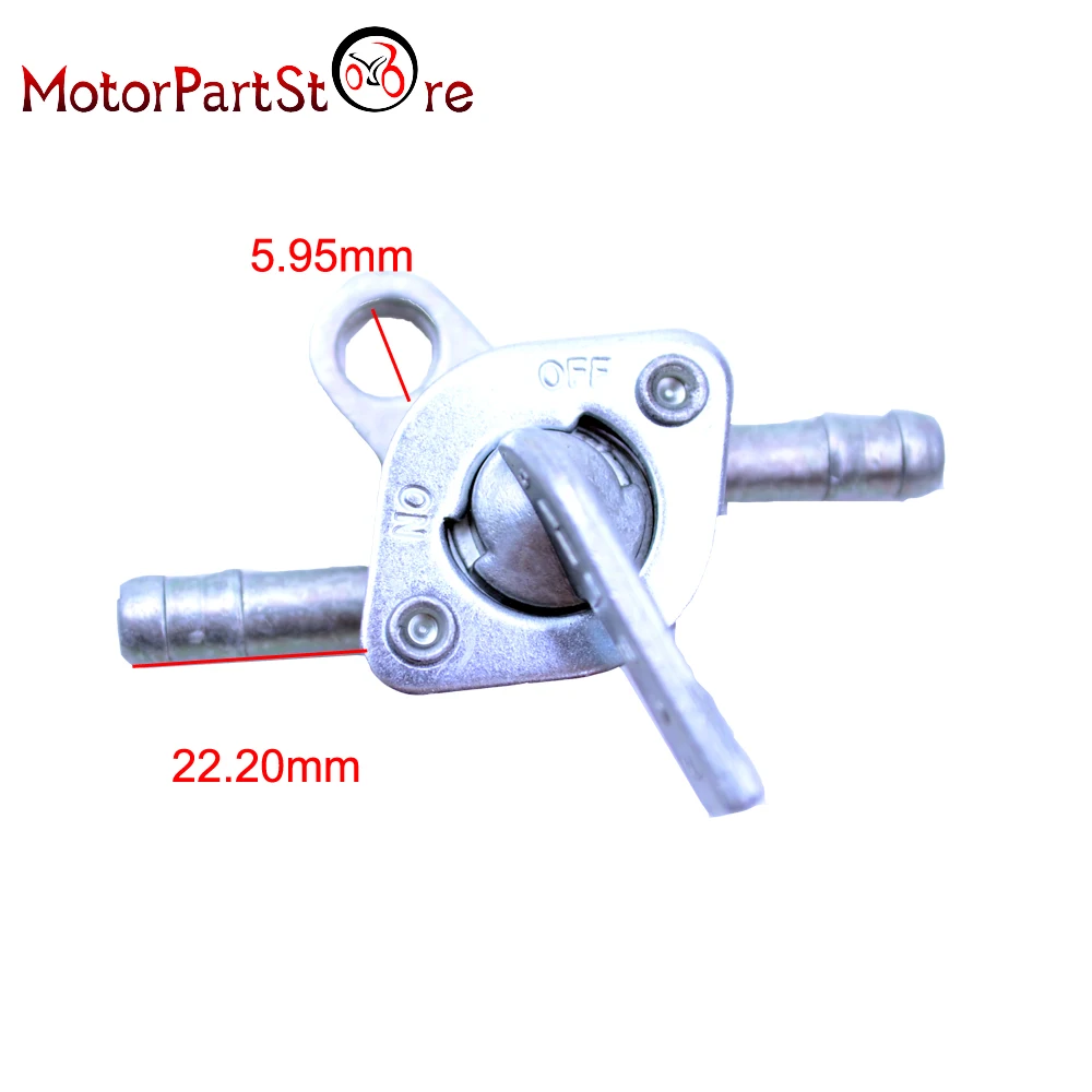 1/4" Inline Gas Fuel Tank Petcock Super for Dirt Pocket Bike ATV TaoTao