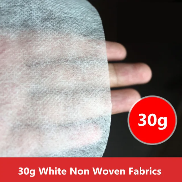 30g White Non Woven Polypropylene Fabrics Photography Background Cloth DIY dust cloth Eco