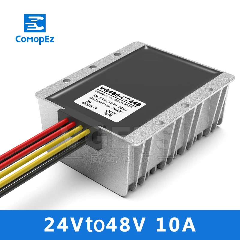 

24V To 48V 10A DC DC Converter Step Down Buck Regulator Voltage Transformer 18-30V To 48V Car Power Supply Swing Module Booster