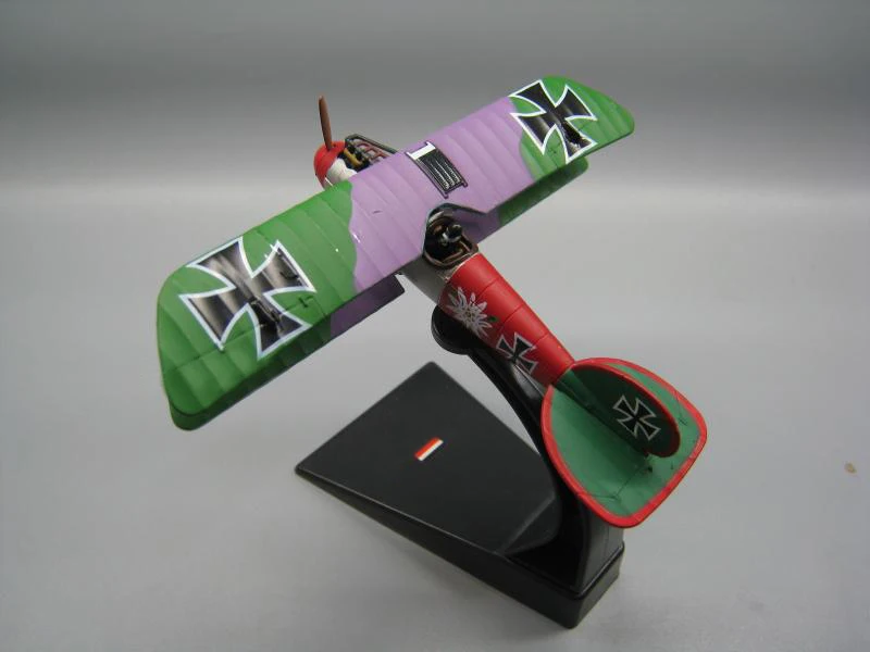 1/72 модель Первой мировой войны Albatros D.V двухъядерный истребитель сплав Коллекционная модель