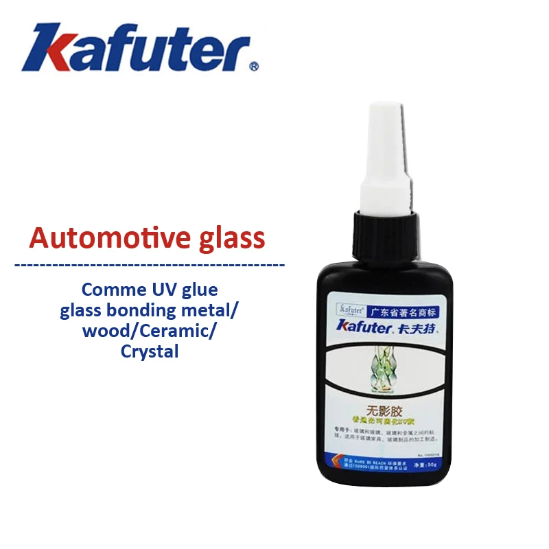 3pcs/lot kafuter UV glue uv curing adhesive Shadowless adhesive Glass
