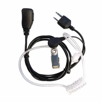 

2Pin Air Acoustic Tube Earpiece Mic PTT Headset for Midland Alan GXT650 LXT80 G6