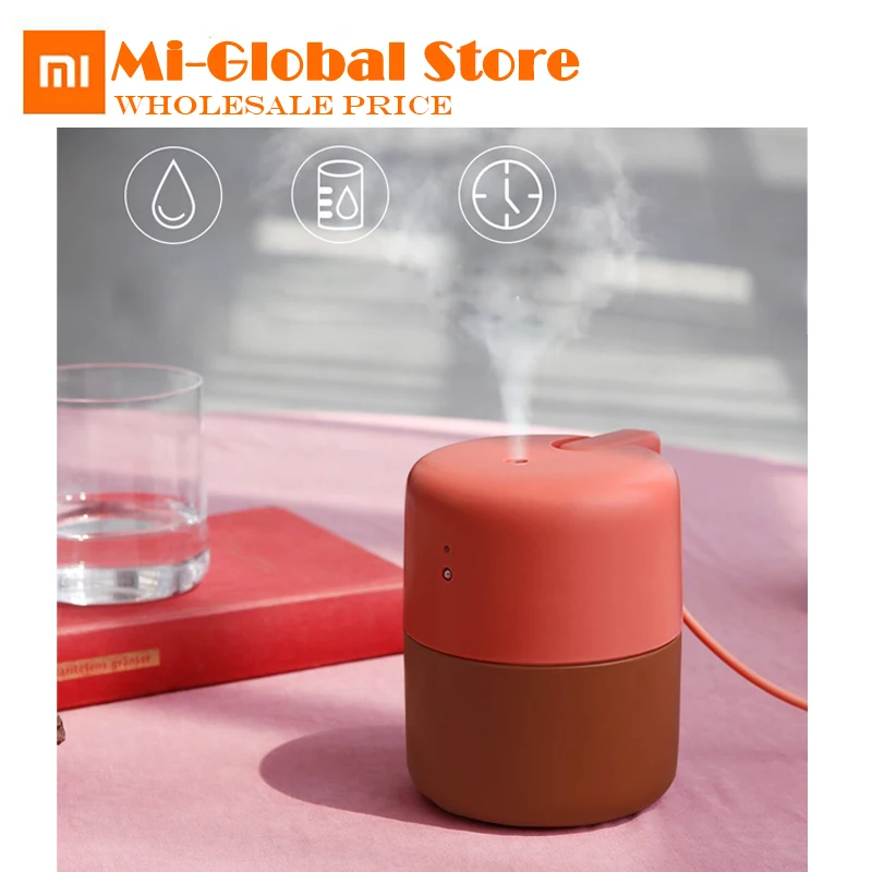 New xiaomi VH USB Air Humidifier 420ML quiet Air Purifying Touch control protable for Air-conditioned rooms Office household