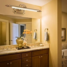 Современный Бра, настенный светильник s, светильник для ванной комнаты, железный классический качественный светильник, светодиодный зеркальный светильник s 9 W/12 W AC220V