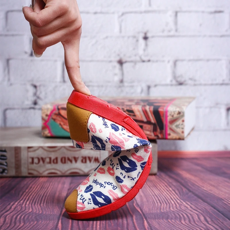 ASILETO 2019 New Vintage Women flats Casual shoes Espadrilles canvas Unisex sapatos Breathable comfortable flat with driver shoe|Обувь без