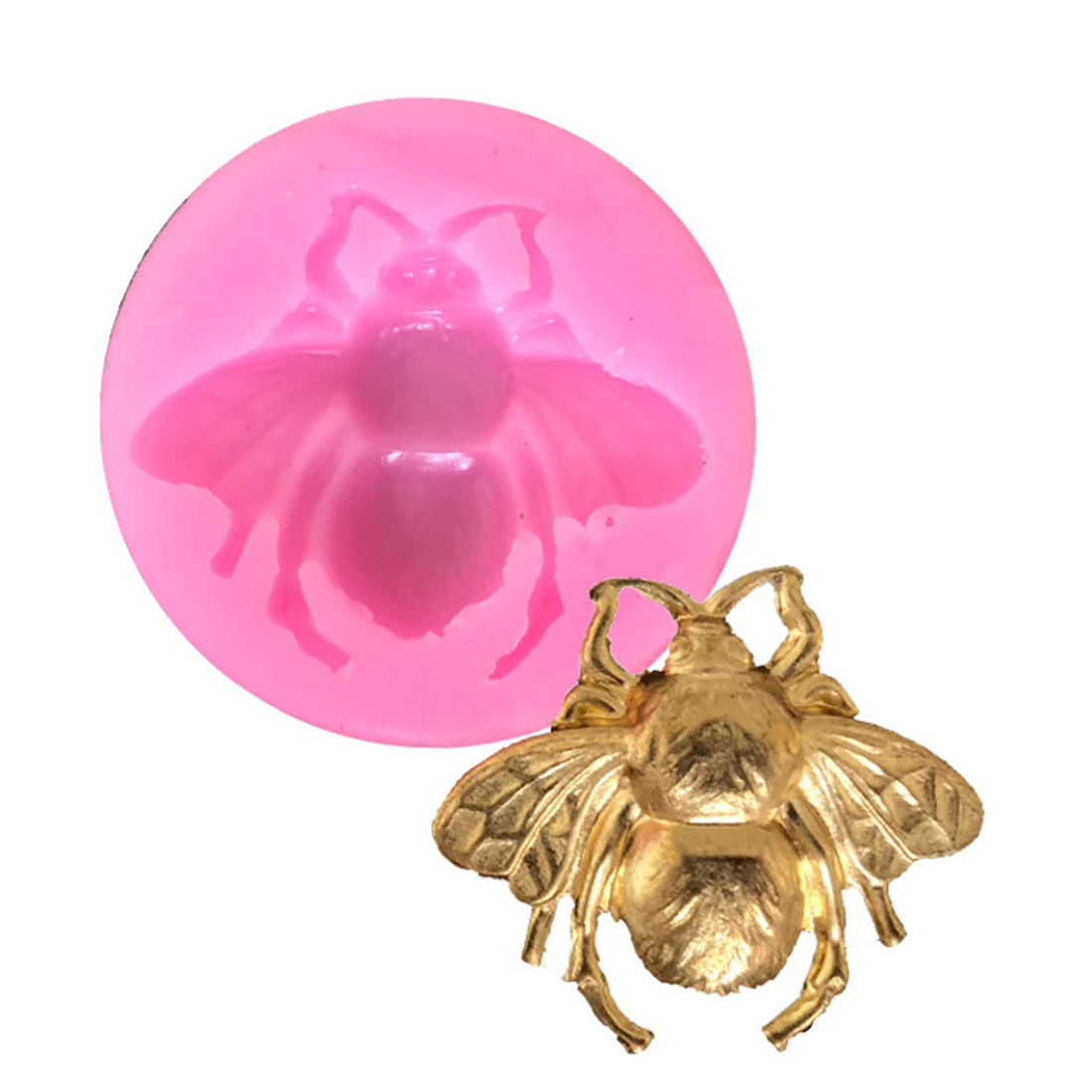 Sugarcraft Bumble Bee силиконовая форма для помадки украшения тортов инструменты