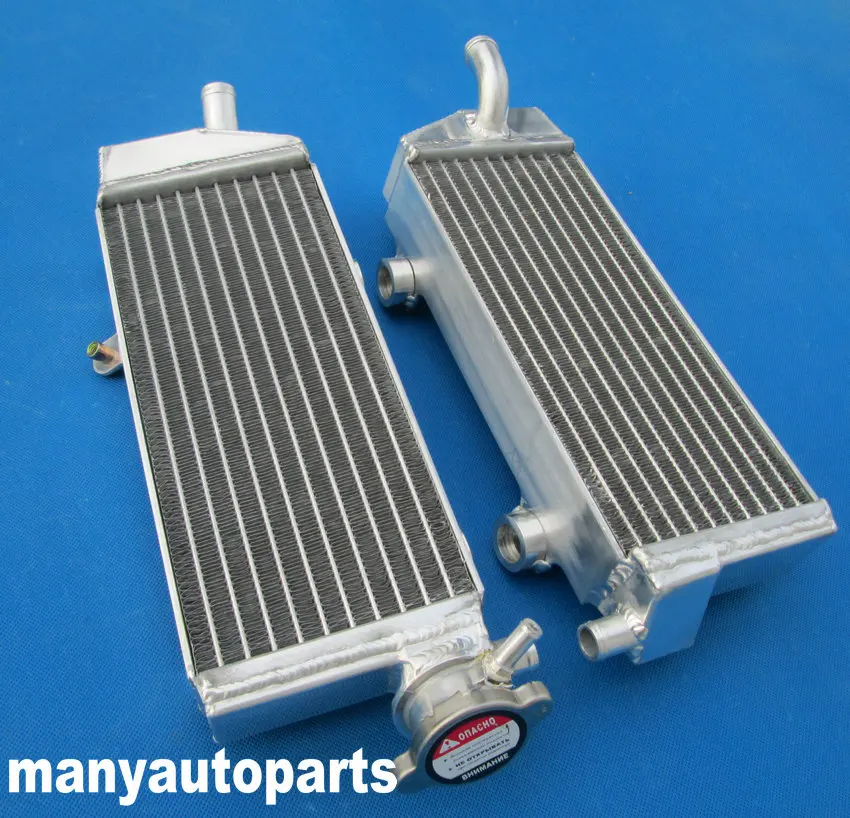 Левый и правый для KTM 250/450/505 Φ/SXF 2007 2008 2009 2010 Алюминиевый радиатор | Автомобили
