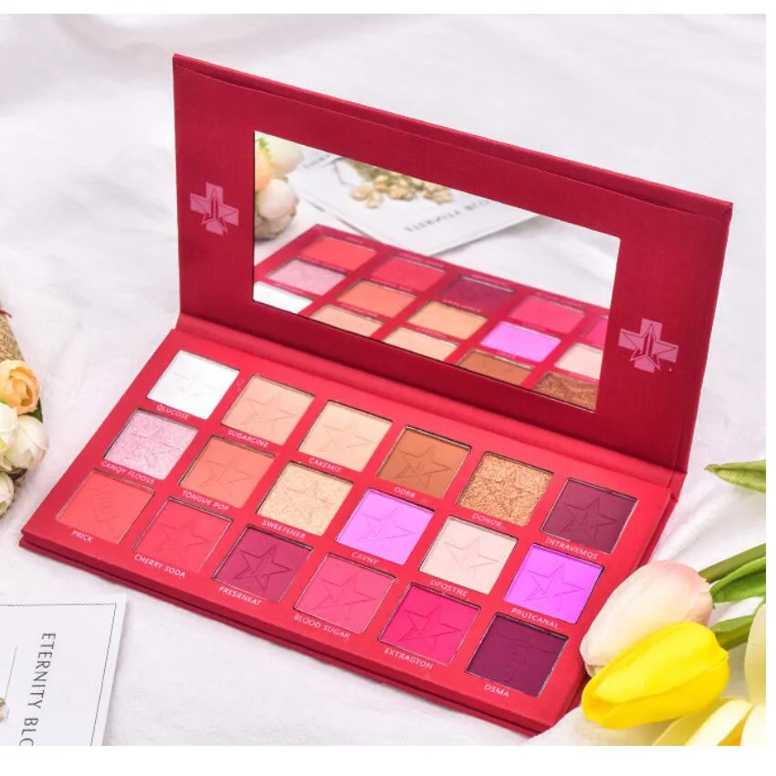 

Beauty Eyeshadow Palette Blood Killer Make Up Eye shadow Eye Glitte Matte Makeup Cosmetics Paleta De Sombras