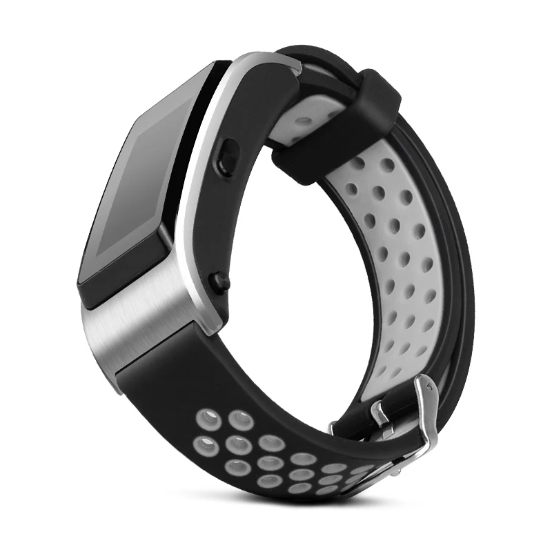 Ремешок силиконовый для huawei Talkband b5 сменный Браслет из пористой дышащей ткани