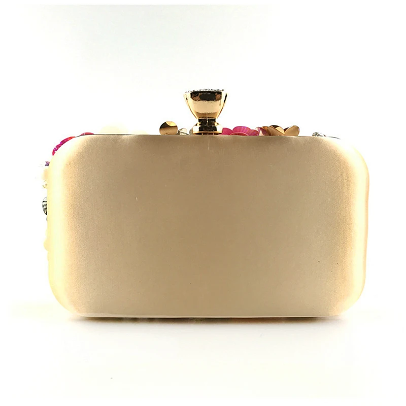 Роскошная вечерняя сумочка высокого качества ручной работы с бусинами и цветами из жемчуга, женский клатч, свадебная сумочка, женская сумочка на цепочке, ZD1208