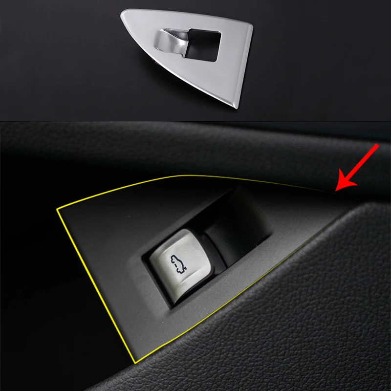 

Chrome Rear Trunk Open Switch Frame Cover Trim For BMW 7 Series G11 G12 16-2018
