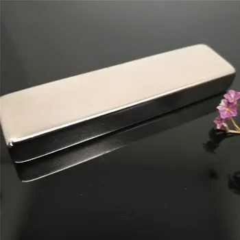 

Zion 10pcs 80x20x5mm neodimyum magnet N35 super powerful block rare earth NdFeB powerful strong bar magnet 80mmx20mmx5mm