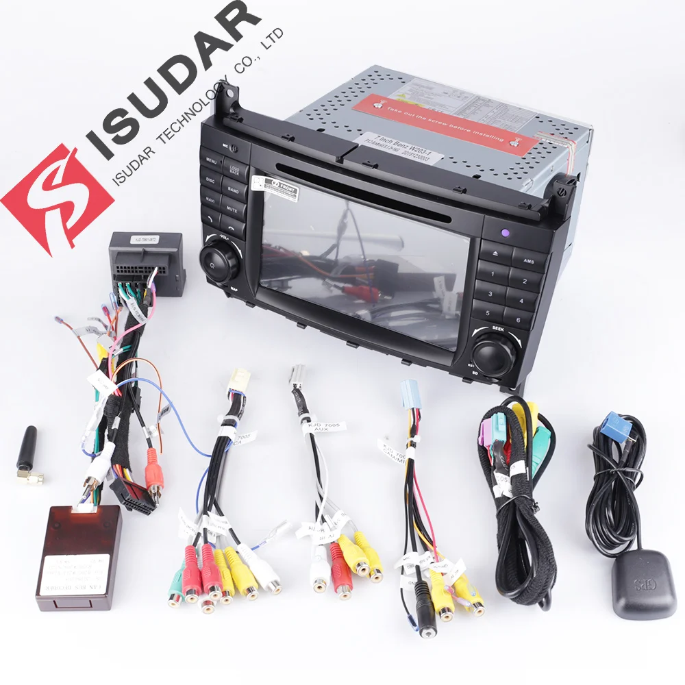 Discount Isudar Car Multimedia Player 2 din Android 9 Stereo System For Mercedes/Benz/Sprinter/W169/B200/B-class Car DVD Radio GPS DSP FM 5