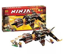 Bela Ninjagoes Boulder Blaster Anacondrai outpost Building Block Set Cole Zugu Slevin Minifigures Toy legoe 70747