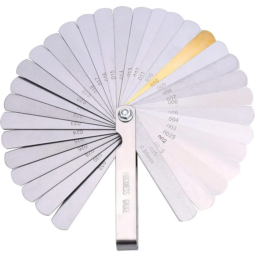 

32pc/set Portable Gap Ruler Nut Curl Measurement Guitar Repair Tool Musical Instruments Guitar tool Guitar neck Measuring ruler