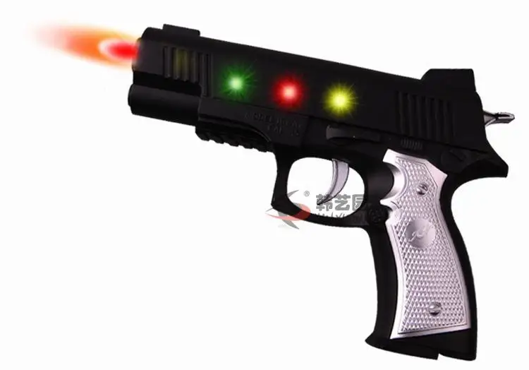 Desert Eagle Electric Gun Kids Toy Shock Pistol Nerf Bullet Model Guns With Infrared And Sound