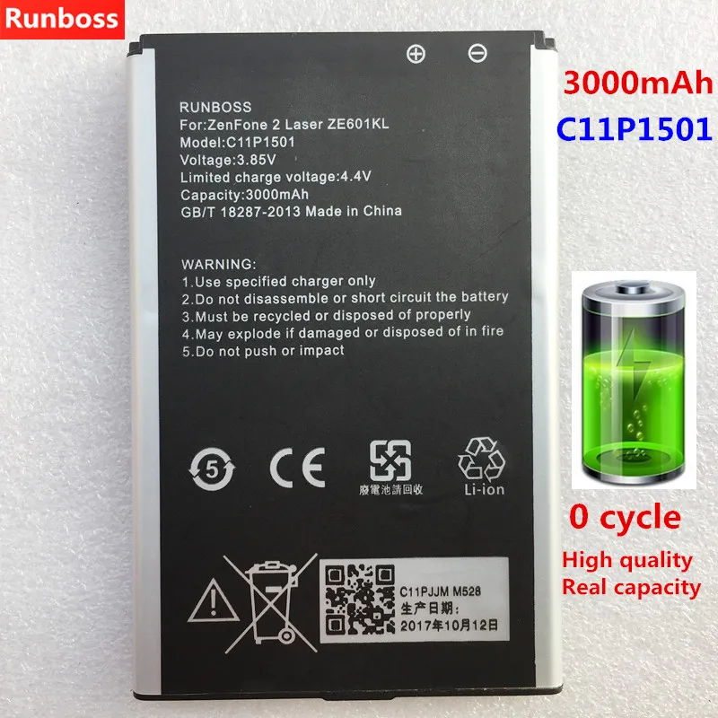 

High Capacity C11P1501 Battery For ASUS ZenFone2 Laser 5.5"/6" zenfone selfie ZE550KL ZE601KL Z00LD Z011D ZD551KL Z00UD 2