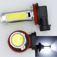 2 шт. H11 светодиодный 9005 9006 HB4 HB3 1157 3157 5 шт. COB авто противотуманные огни автомобилей светодиодные лампы 12V фара мотоцикла H7