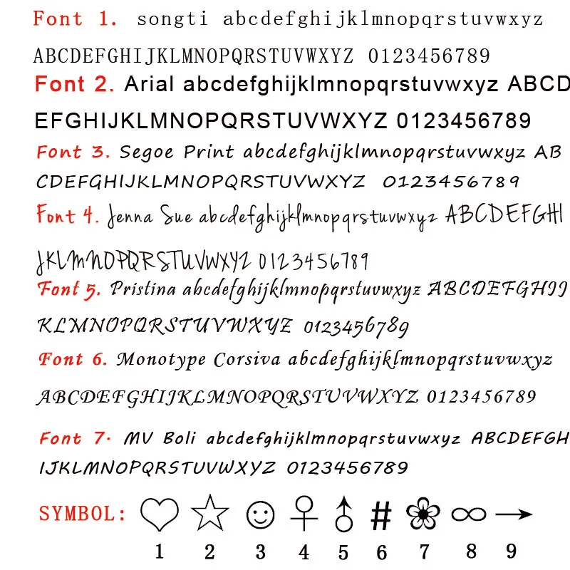 font