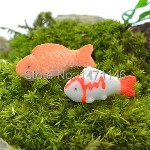 

10PCS/mini fish/sea/fairy garden gnome/terraium decoration/resin crafts/bonsai/DIY/children gifts/