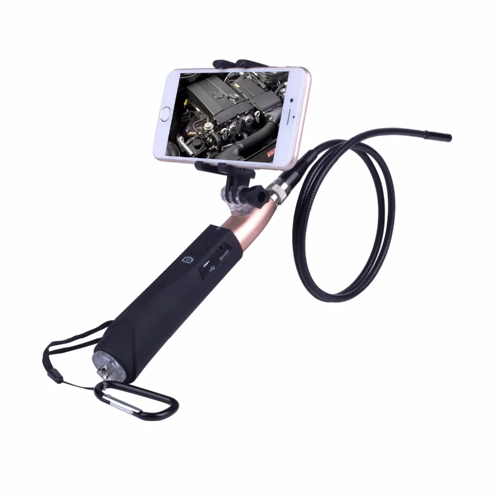 8 мм объектив эндоскопа камера два мегапикселя Wifi 1 м ручной Авто Ремонт Инструменты эндоскопа инспекционный инструмент для всех систем