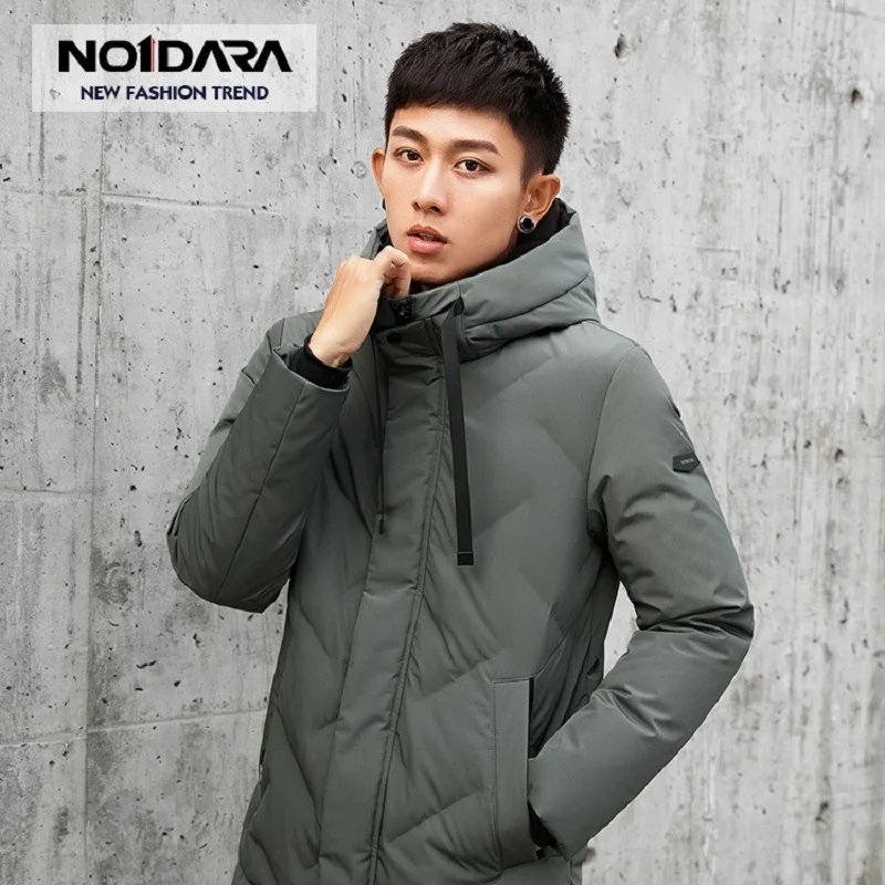 NO.1 DARA Warm Thick winter down jacket men brand clothing Top quality X-Long Male White duck down coat S-2XL down coat jackets