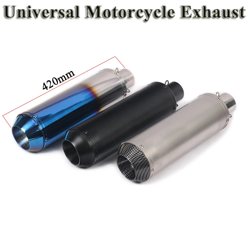 

Universal Motorcycle SC GP Racing Project Exhaust Pipe Escape For Yamaha MT-03 Kawasaki Ninja 400 Honda CB400 Modified Muffler