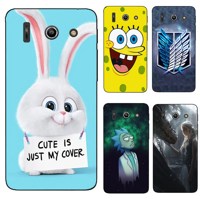 

Case For Huawei Ascend G510 Soft Silicone Back Cover Case For Huawei Ascend G510 G 510 Funda Cute Cover Phone Case