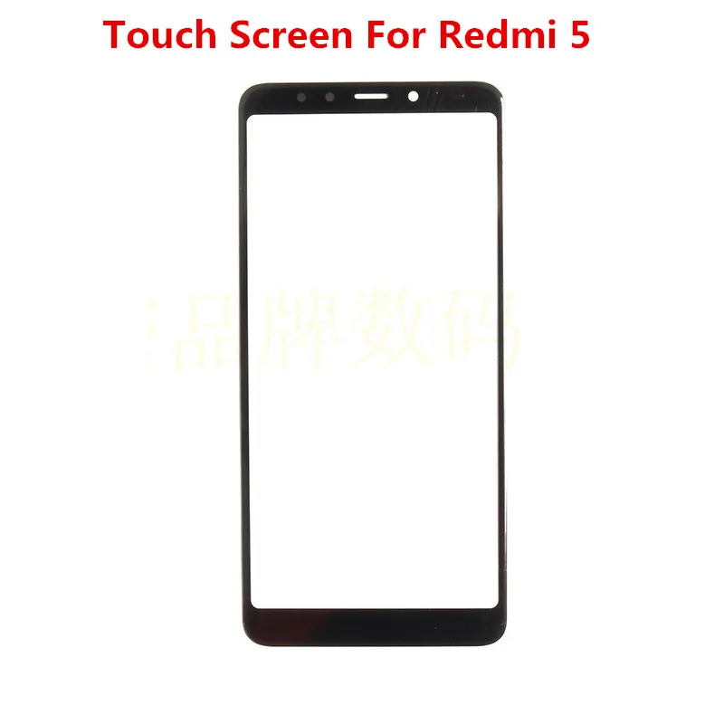 

Redmi5 Touch Screen For Xiaomi Redmi 5 Front Glass Cover LCD Display Screen Outer Panel Lens Phone Repair Parts