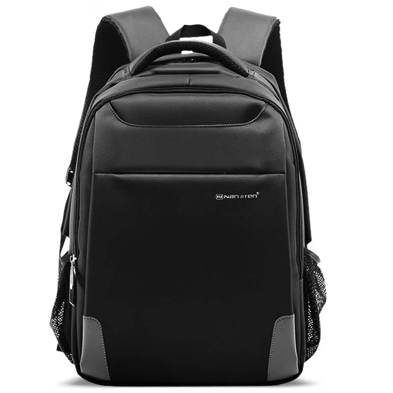 Men Fashion Laptop Backpack Preppy Styel Durable School Bag Designer Business Casual Backpack Breathable Comfy Travel Bag