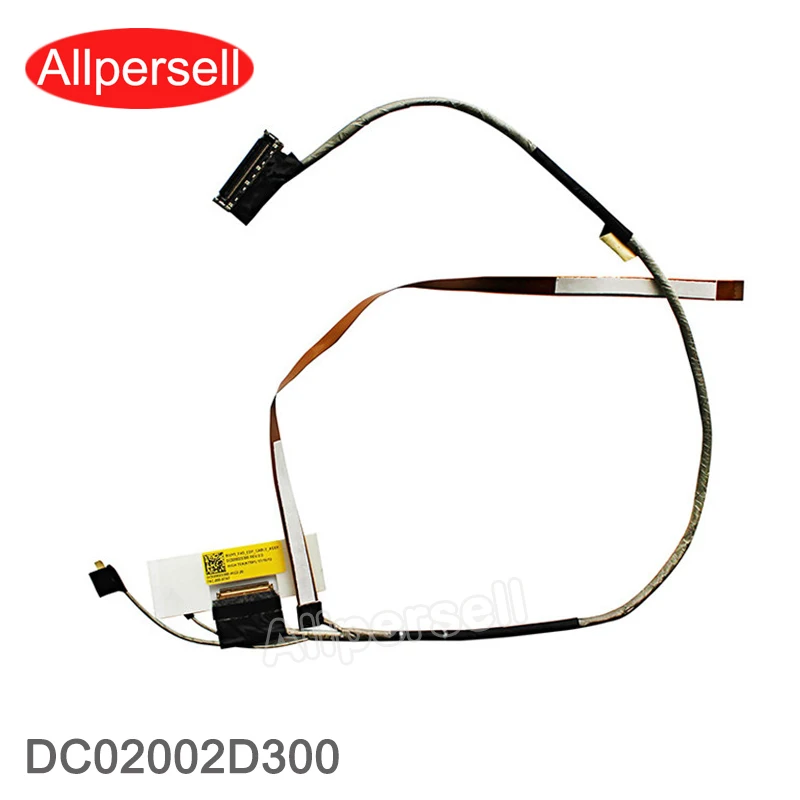 Новый ЖК-видеокабель для ноутбука Len ovo YOGA 710-15 710-15isk 710-15IKB FHD EDP кабель DC02002D300 30PIN |