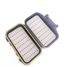 1 шт., пластиковая коробка для рыболовных снастей высокого качества, водонепроницаемая рыболовная приманка для ловли нахлыстом, блесна рыболовная коробка для хранения