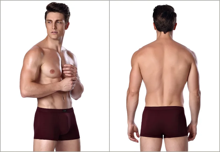 Men's Bamboo Boxer Shorts 4pcs/lot