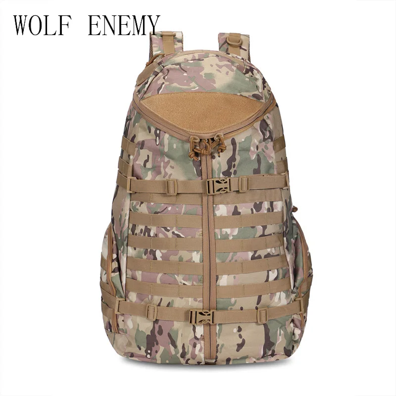 

600D Durable Oxford Multipurpose Solid Outdoor Army Assault Airsoft Tactical Molle Backpack 60L