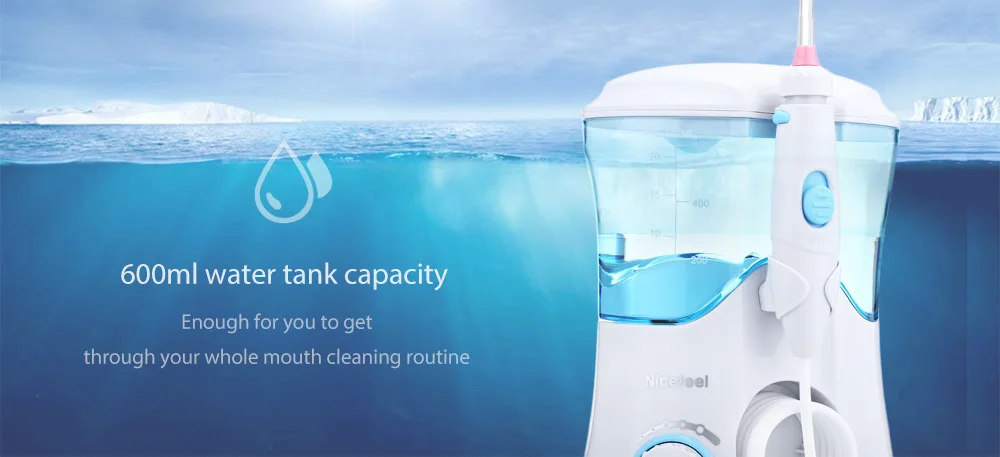 Nicefeel FC169 Dental Flosser Oral Irrigator Water Jet Teeth Cleaner