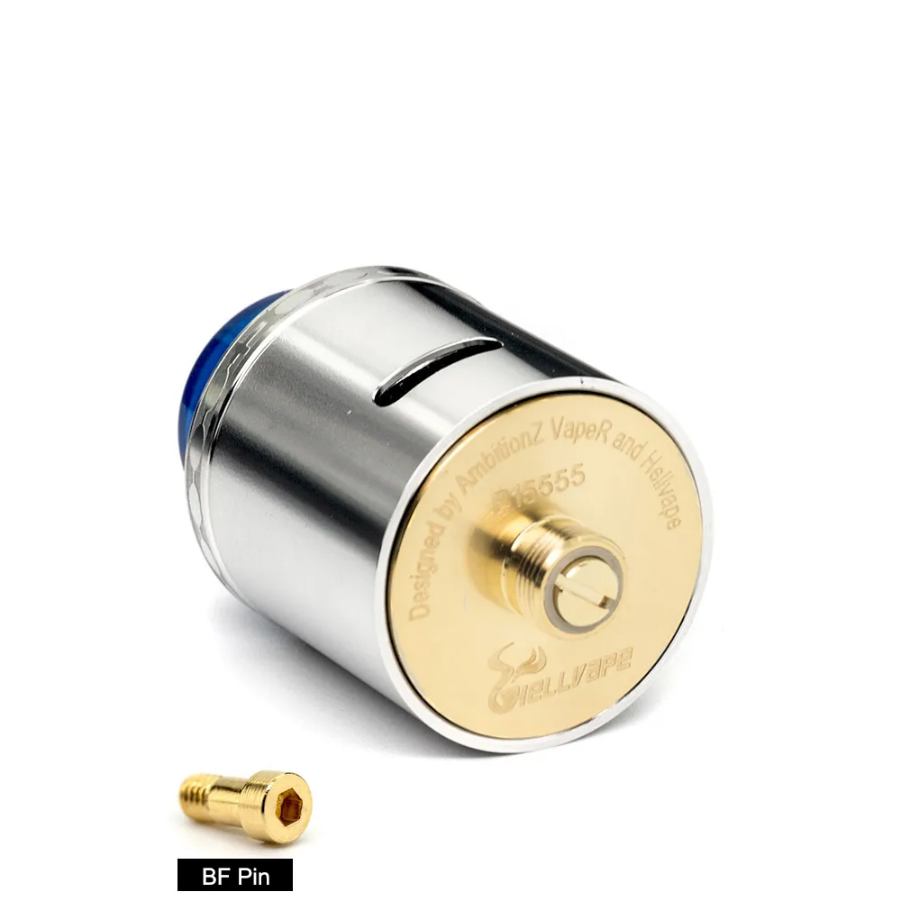 Распылитель Hellvape Aequitas RDA диаметром 24 мм электронная сигарета вейп бак с