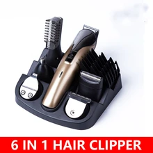6 In1 Hair cutting machine hair clipper Hair trimmer the beard trimmer machine for trimming barber haircut machine