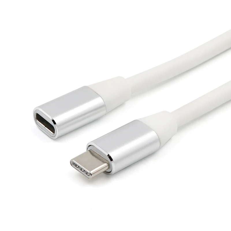 Удлинительный кабель USB Type C 1 м 3 для передачи данных и видео Кабель с разъемом